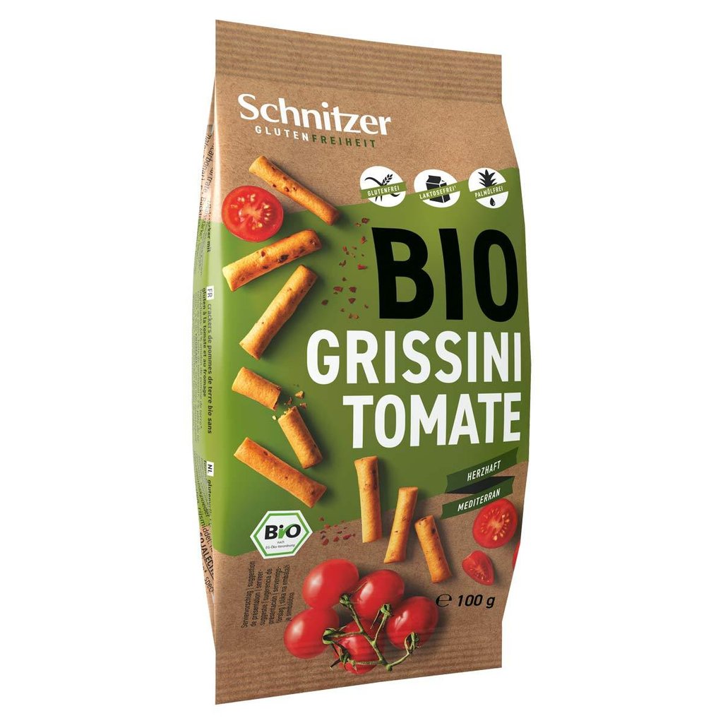 Schnitzer Bio Grissini "Tomate", glutenfrei