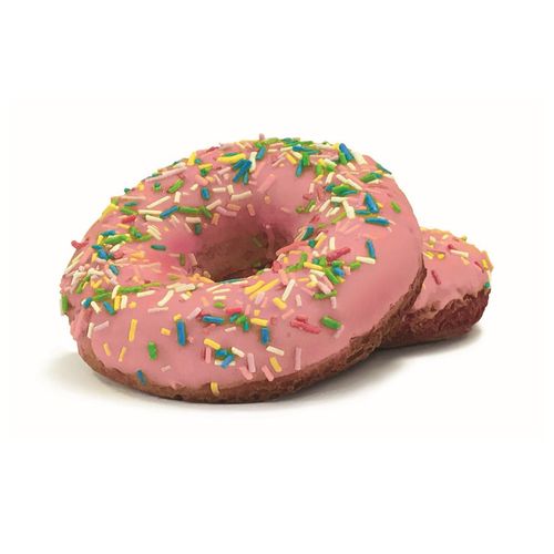 Donuts "Erdbeere", glutenfrei