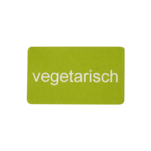 Etikett "Vegetarisch"