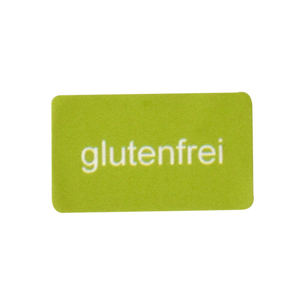 Etikett "Glutenfrei"