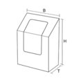 Kray Tortilla-Packung mit Sichtfenster