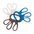 Handschuhspanner, blau
