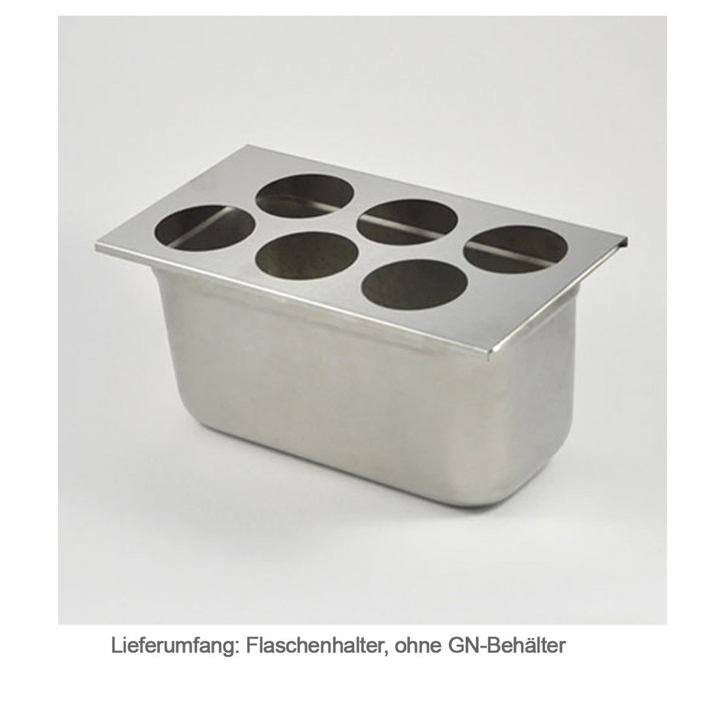 Flaschenhalter "Fifo" für 6 Flaschen 20 Oz