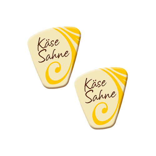 Schoko-Dekor "Käse Sahne"