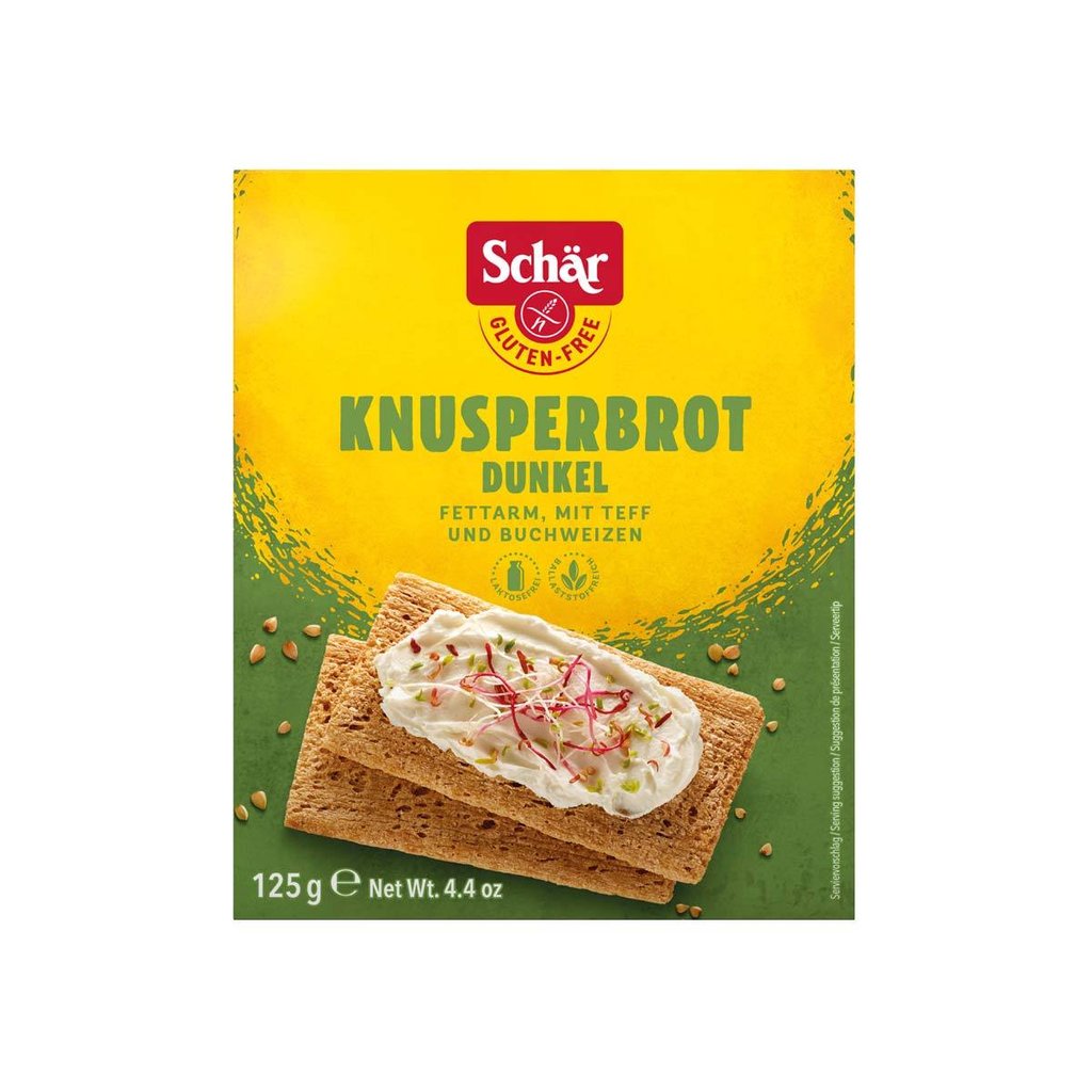 Schär Knusperbrot Dunkel, glutenfrei online kaufen | EDNA.de