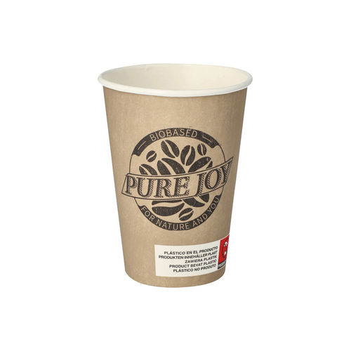 Bio-Kaffeebecher "Pure Joy", 180 ml, beschichtet