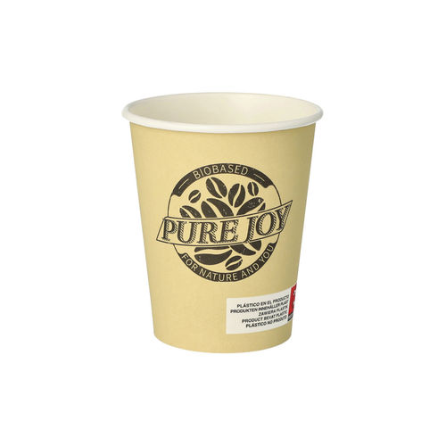 Kaffeebecher "Pure Joy Creme", 200 ml, beschichtet