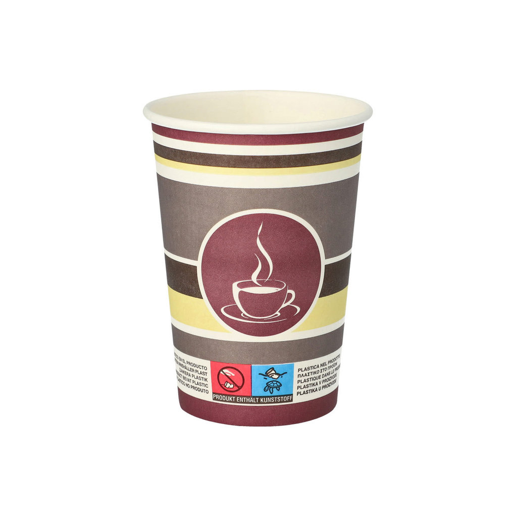 Kaffeebecher "Kaffeepause", 250ml, rot