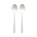 Mehrweg Bio-PP Löffel, 18,5 cm, weiß