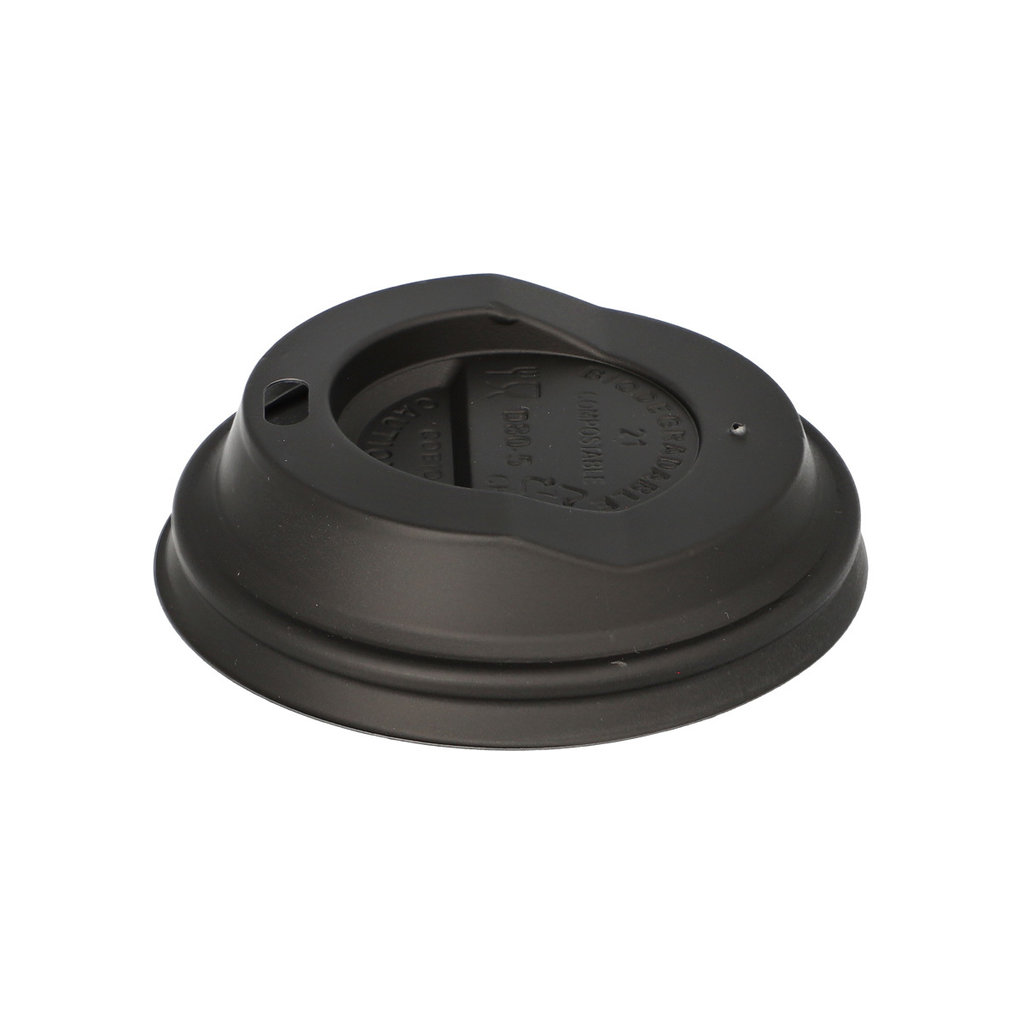 C-PLA-Domdeckel "Pure", Ø 8 cm, schwarz