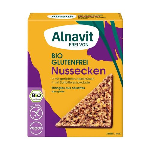 Alnavit Bio Nussecken, glutenfrei