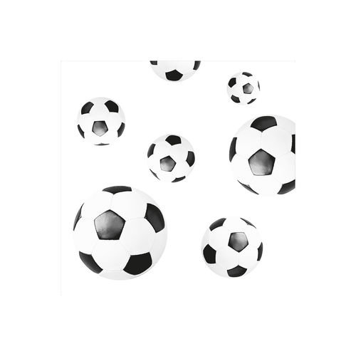 Airlaid Servietten "Fußball", 40x40cm