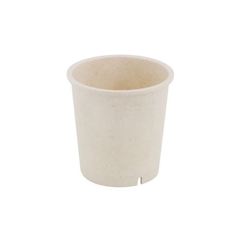 Mehrweg Becher, 400 ml, creme-weiß