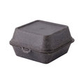 Mehrweg Burger Box, 16 x 15 x 10 cm, grau - 1