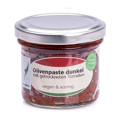 Oliventapenade dunkel, vegan