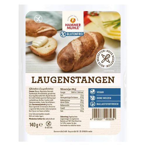 Hammermühle Laugenstangen, glutenfrei
