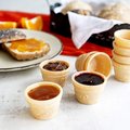 "Bio"-Waffel-Portionsbecher