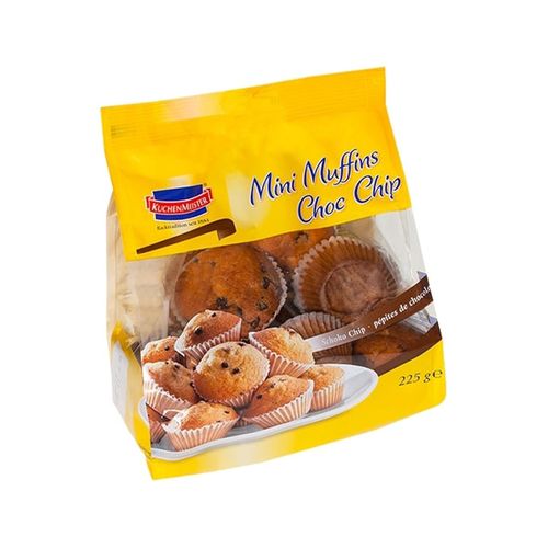 Kuchenmeister Mini Muffins Choc Chip, 225g