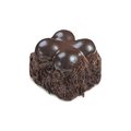 Schwarzer Profiterole-Kuchen