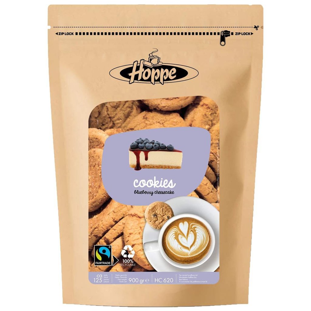 Hoppe-Gebäck "Cookies Blueberry Cheesecake", 900g