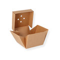 Hamburger Box "Natürlich", 12,2 x 12,2 x 10 cm