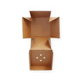 Hamburger Box "Natürlich", 12,2 x 12,2 x 10 cm