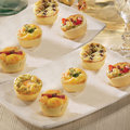 Mini-Quiche-Sortiment, 5-fach sortiert
