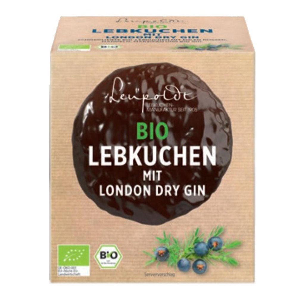 Bio Lebkuchen mit Gin