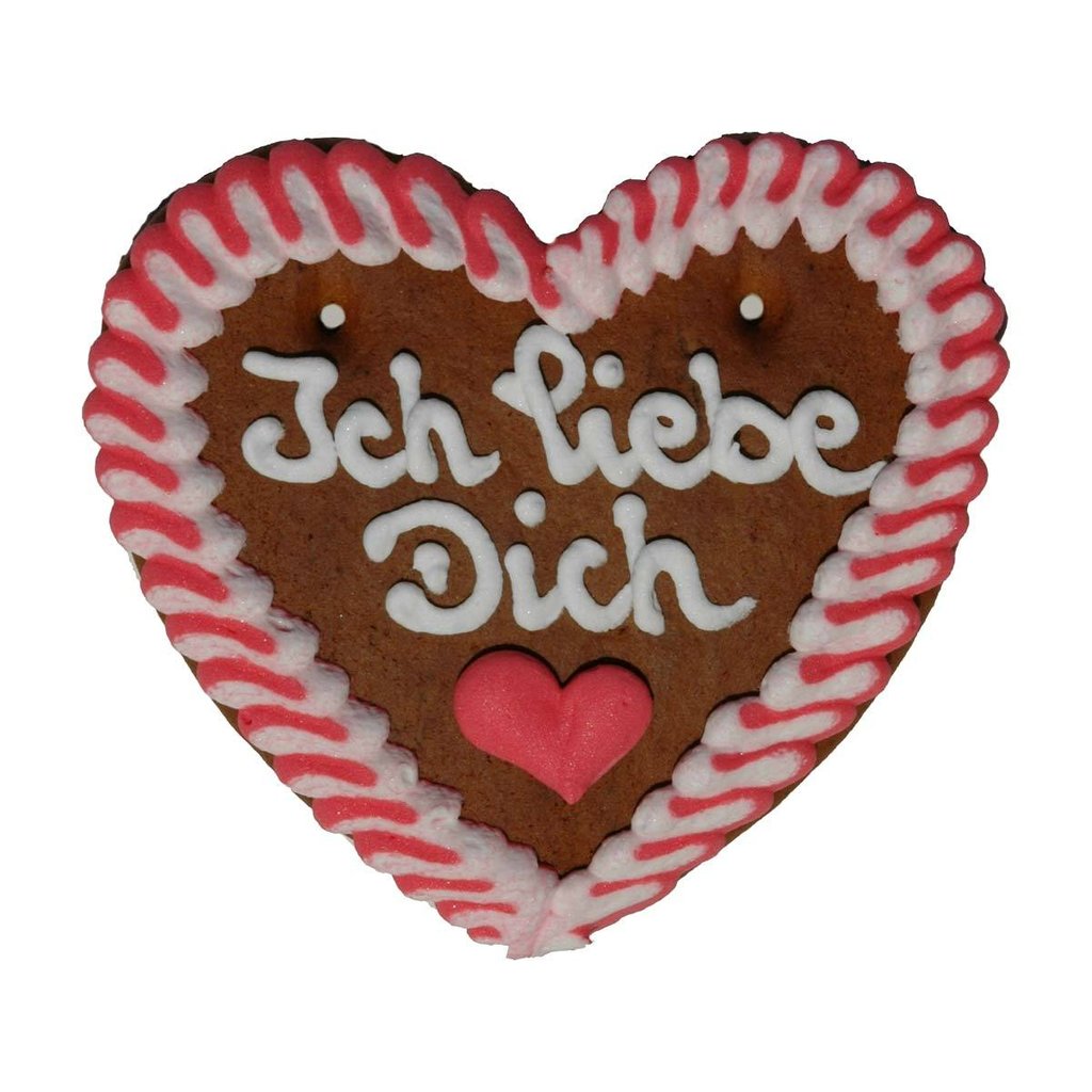 Lebkuchenherz "Ich liebe Dich", 40 g