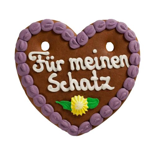 Lebkuchenherz "Für meinen Schatz", 90 g