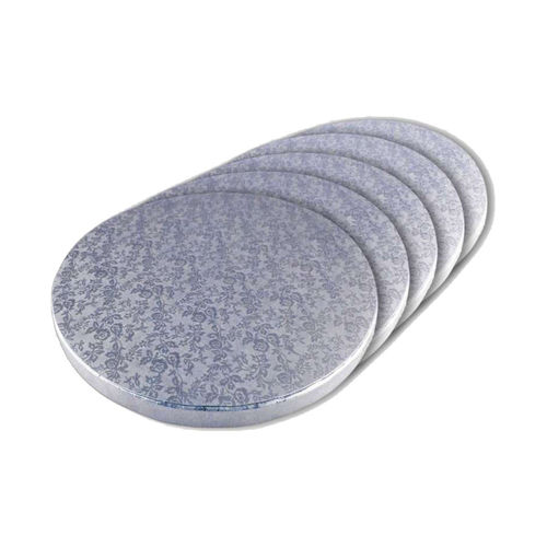 Tortenplatte rund Ø 35 cm, Silber