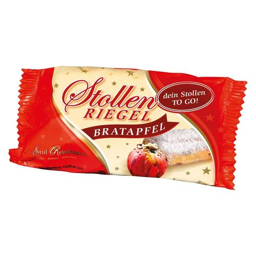 Stollenriegel "Bratapfel", einzeln verpackt, bedr.