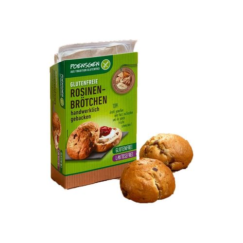 Poensgen Rosinenbrötchen, glutenfrei