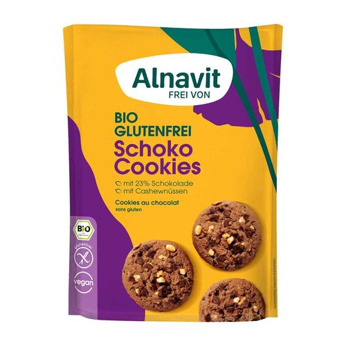 Alnavit Bio Schoko Cookies, glutenfrei