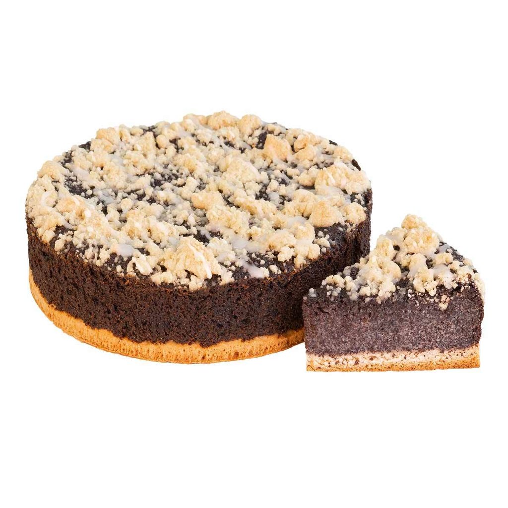 Mohnkuchen mit Streusel