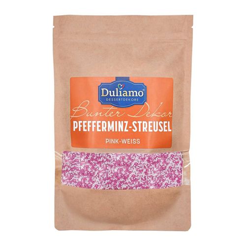 Pfefferminz-Zuckerstreusel "pink-weiß"