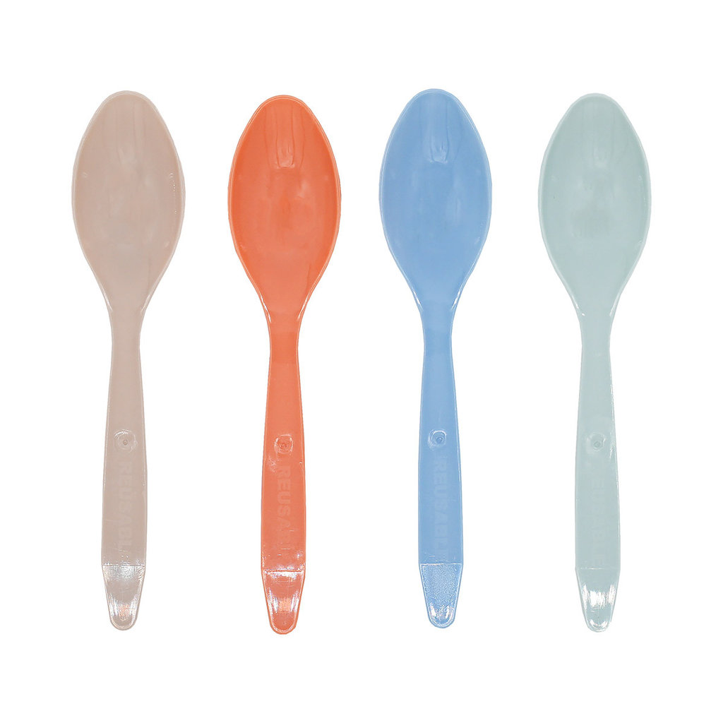 Mehrweglöffel 13 cm "pastell"