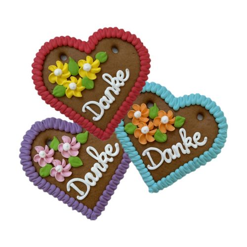 Lebkuchenherz "Danke"
