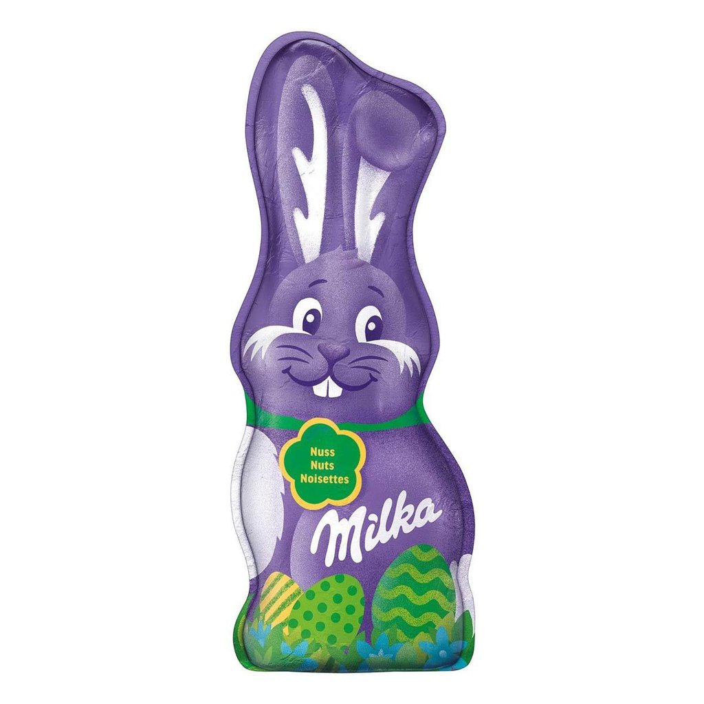 Milka Schmunzelhase "Nuss", 45 g