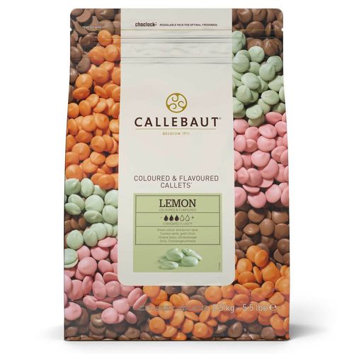 Callebaut Zuckerglasur-Callets, Lemon