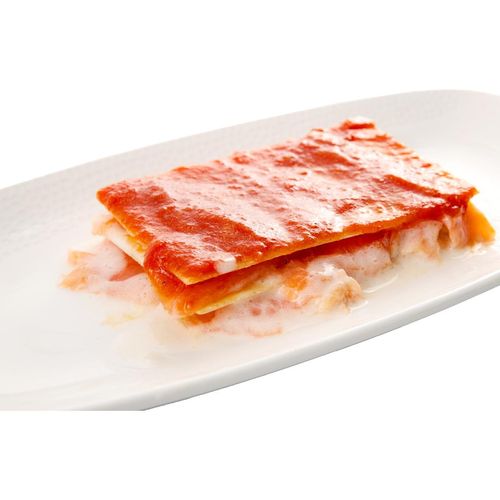 Fertiggericht "Lasagne mit Lachs", glutenfrei