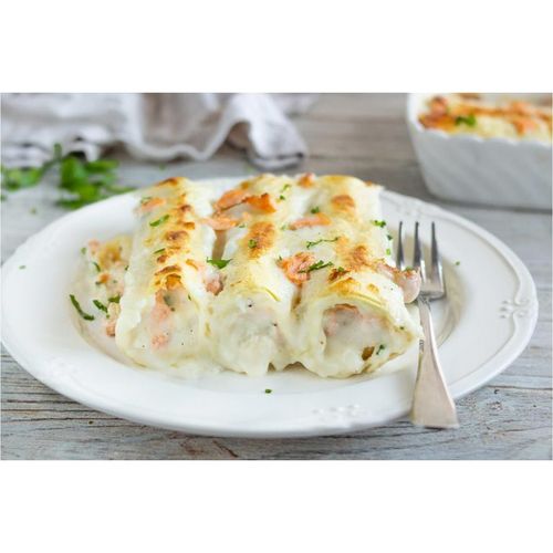 Fertiggericht "Cannelloni mit Lachs", glutenfrei