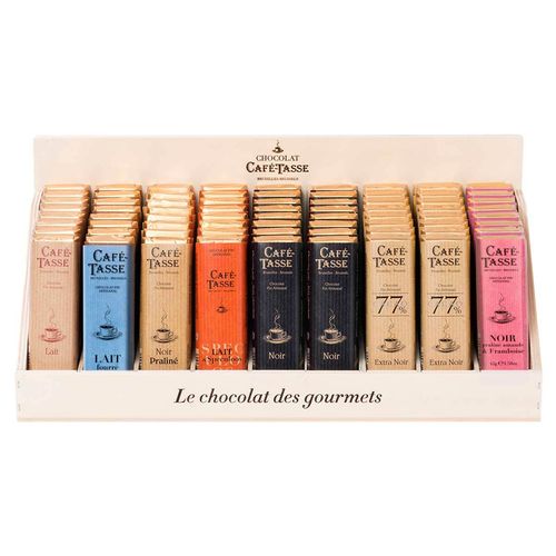 Café-Tasse Wooden Counter Display Bars, 7 Sorten