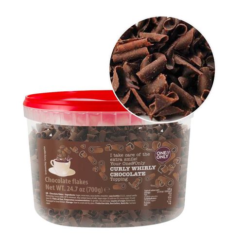 One&Only Topping Curly Whirly Chocolate