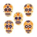 Schoko-Dekor "Halloween Skulls", sortiert