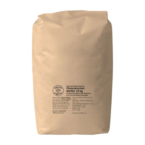 Waffelbackmischung "Elsässer Flammkuchen", 10 kg