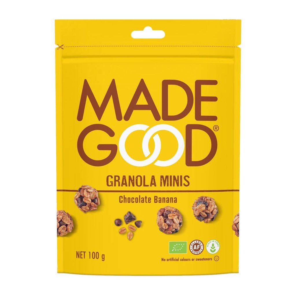 MadeGood Bio Chocolate Banana Müsli Minis