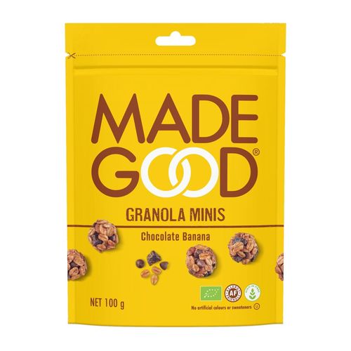 MadeGood Bio Chocolate Banana Müsli Minis