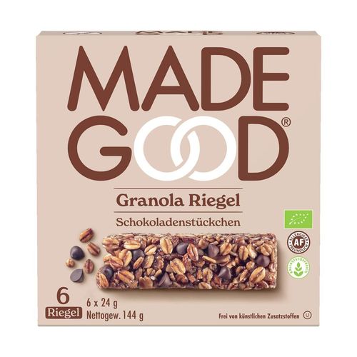 MadeGood Bio Chocolate Chip Granola Bars