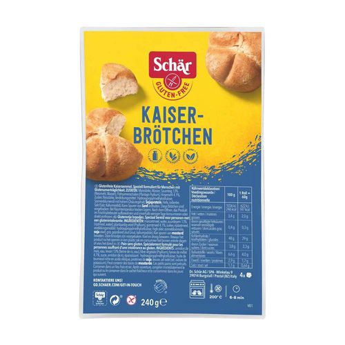 Schär Kaiserbrötchen, glutenfrei